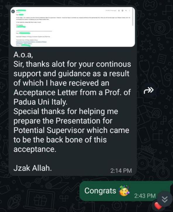 Successfully Approved